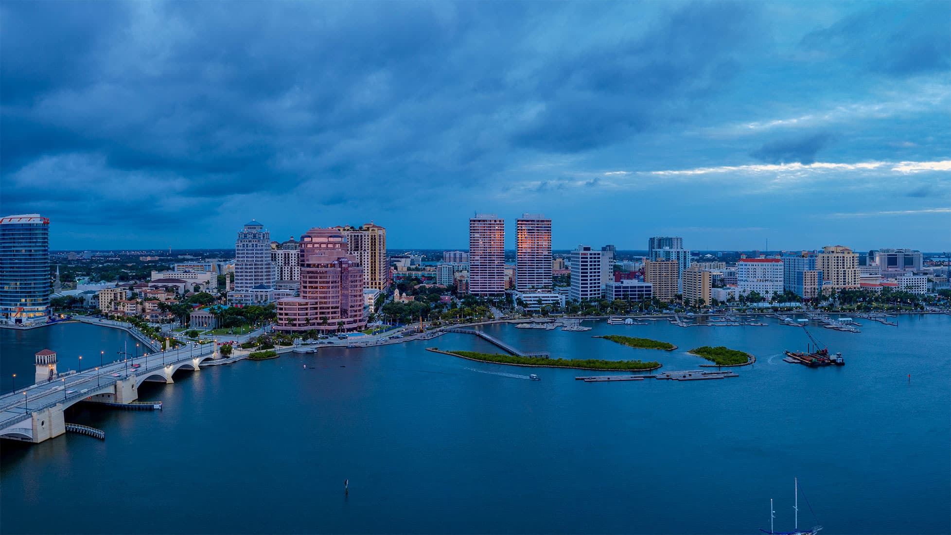 West Palm Beach Skyline